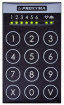 Клавиатура сенсорная TK-306-B (черный)